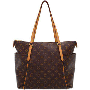 Louis Vuitton Monogram Leather Brown Totally Tote Bag
